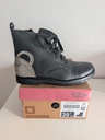 Bota Corta Skull Piel Negro Talla 39