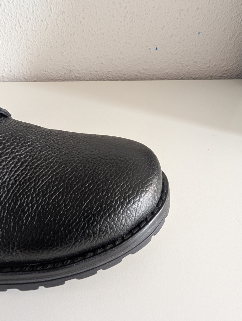 Bota Corta Skull Piel Negro Talla 39