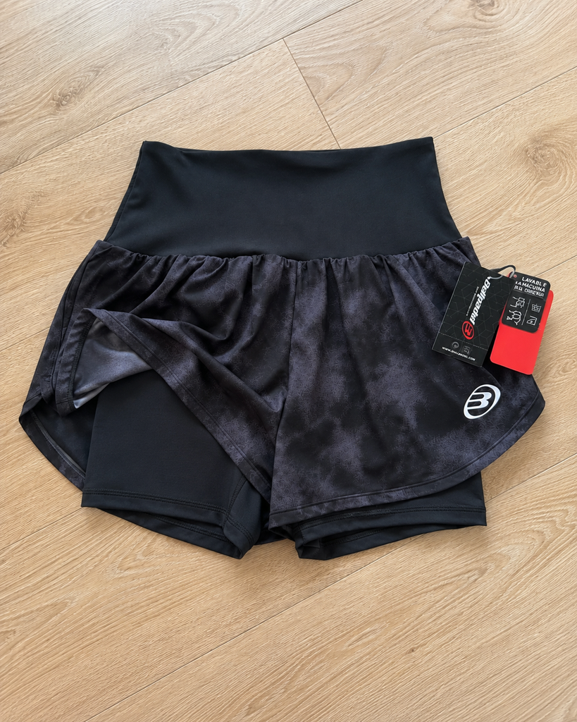 Falda-Pantalón Bullpadel Elote Negro Talla S