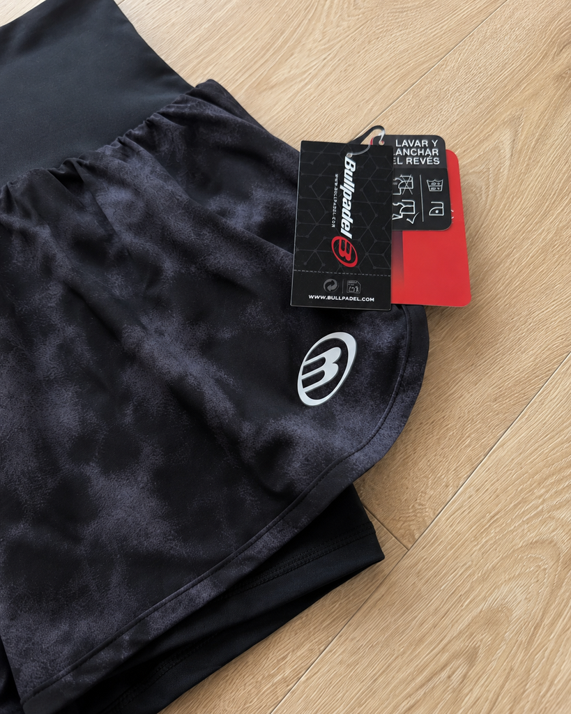 Falda-Pantalón Bullpadel Elote Negro Talla S