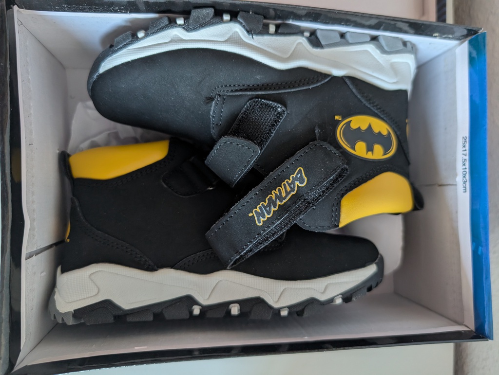 Botas Kids Batman Talla 27