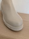 Botas Largar Merry Scott Beige Charol Talla 41