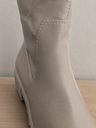 Botas Largar Merry Scott Beige Charol Talla 41