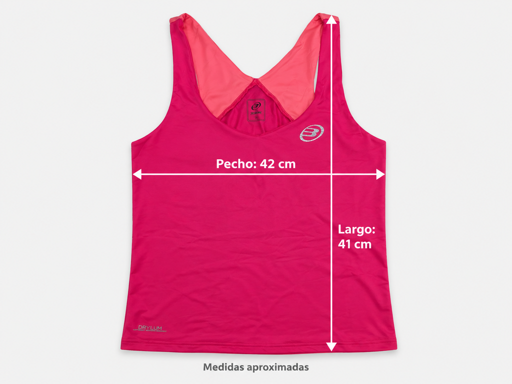 Conjunto Bullpadel Mujer Uncir + Usese Frambuesa Talla L