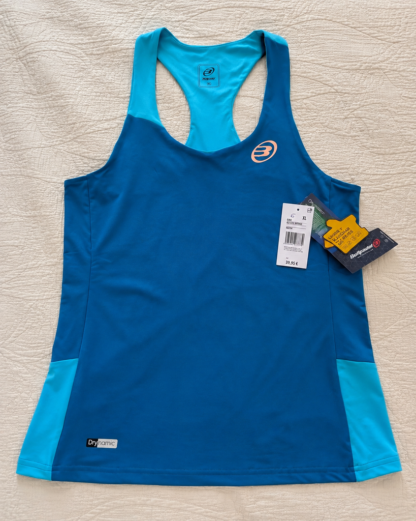 Bullpadel Eiriz Camiseta Técnica Mujer Azul Intenso Talla XL