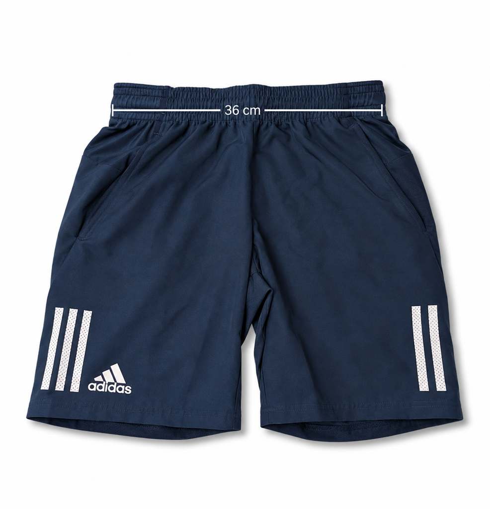 Short Adidas Club 3 Stripes Short Navy – Talla S