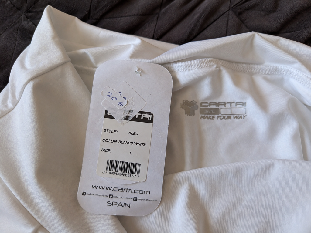 Short Cartri Blanca Talla L