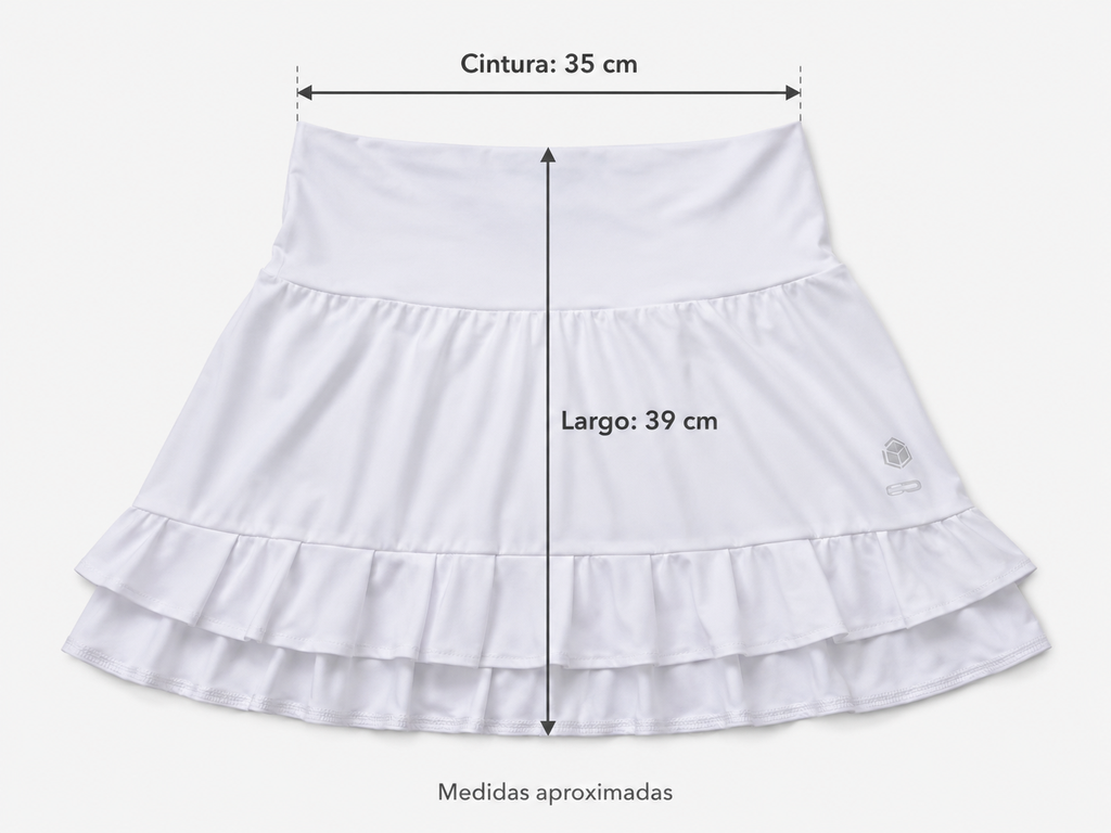 Short Cartri Blanca Talla L