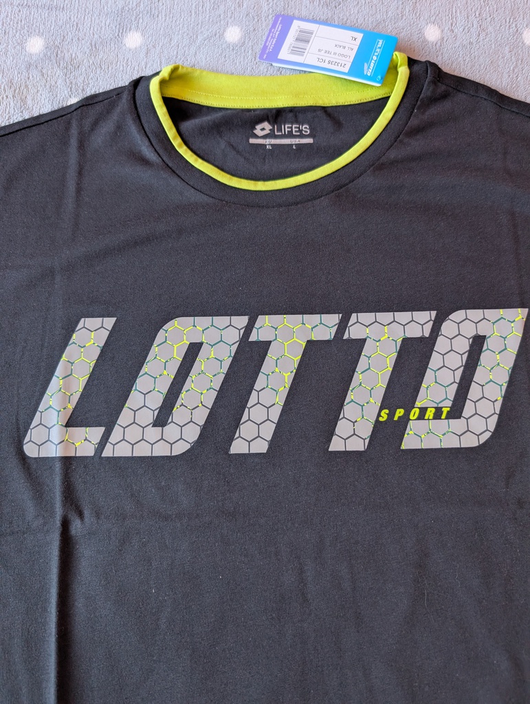 Camiseta Lotto Sport Man Talla XL