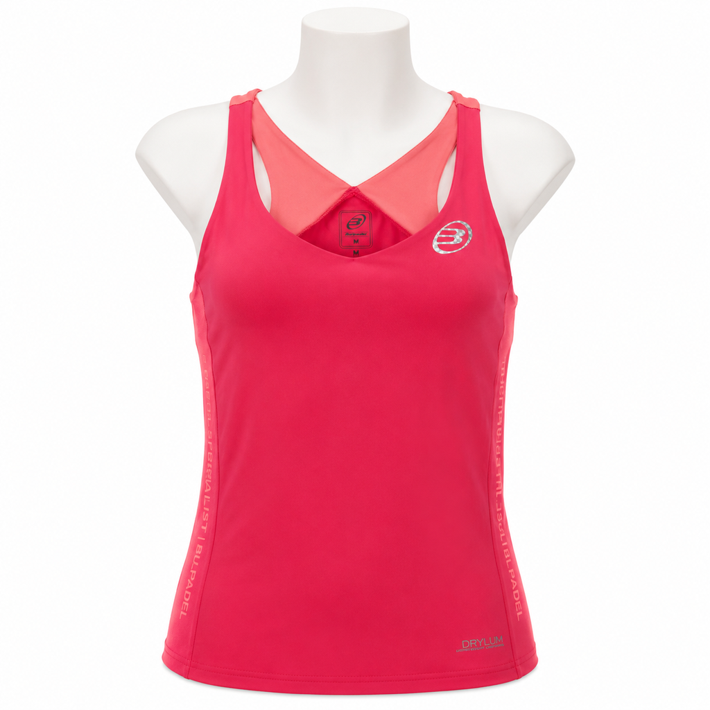 Camiseta Bullpadel Frambuesa Talla M