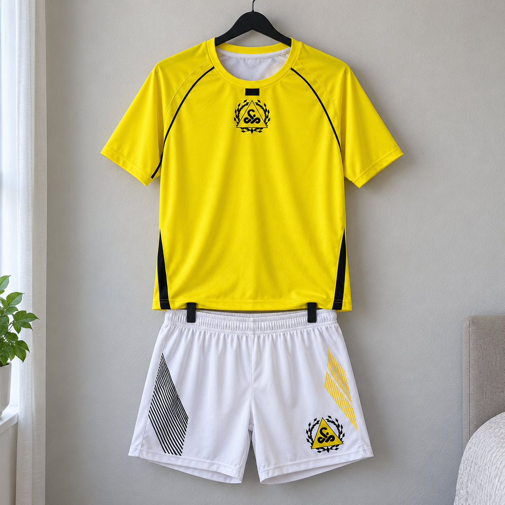 Conjunto Vibor-A Team Amarillo y Blanco – Talla M
