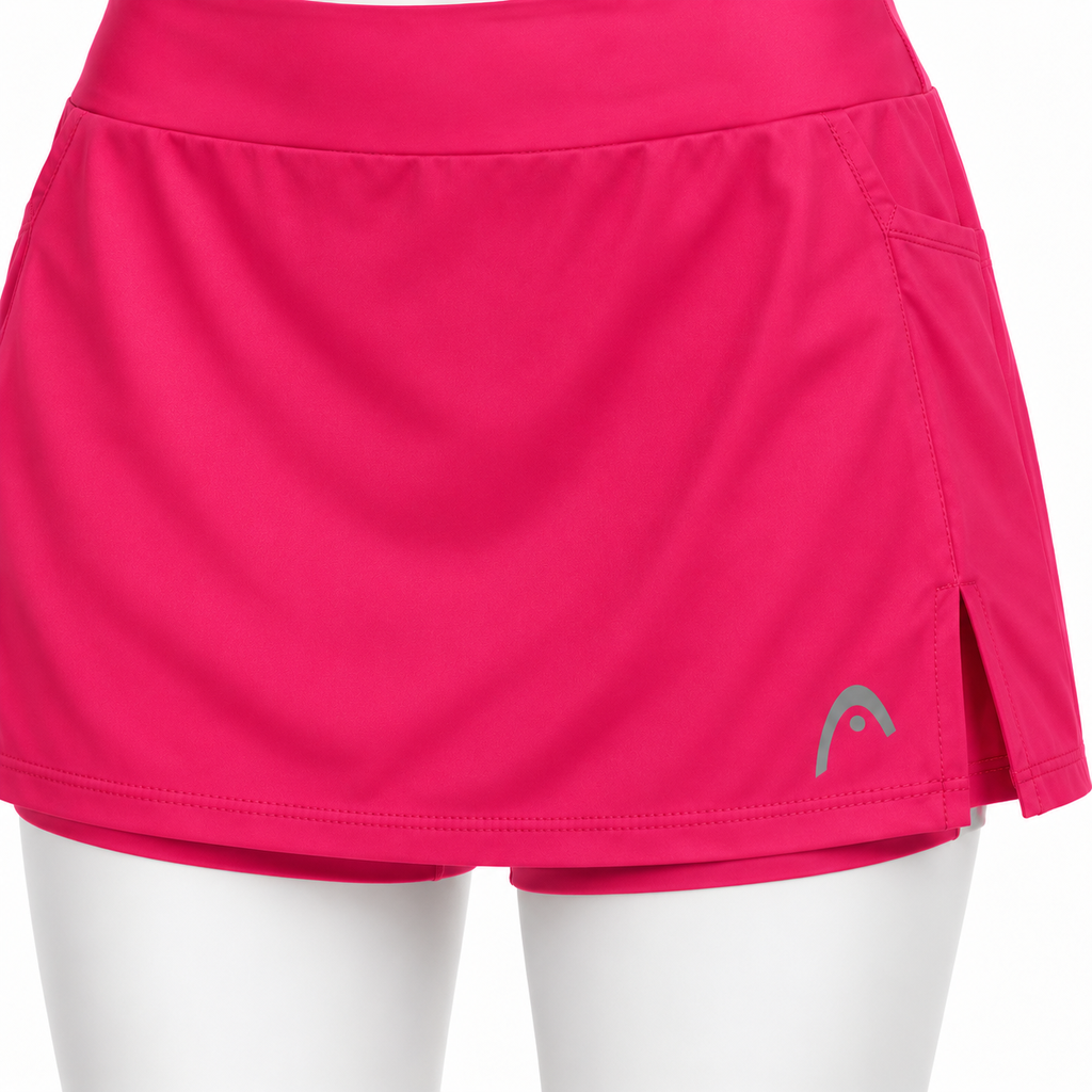 Falda-pantalón HEAD Club Basic Skort Fucsia – Talla M
