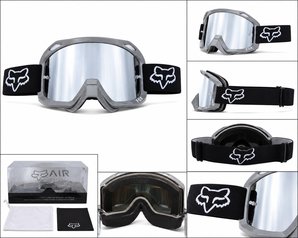 Gafas Motocross Enduro MTB Tipo Fox Air | Lente Espejo | Nuevas