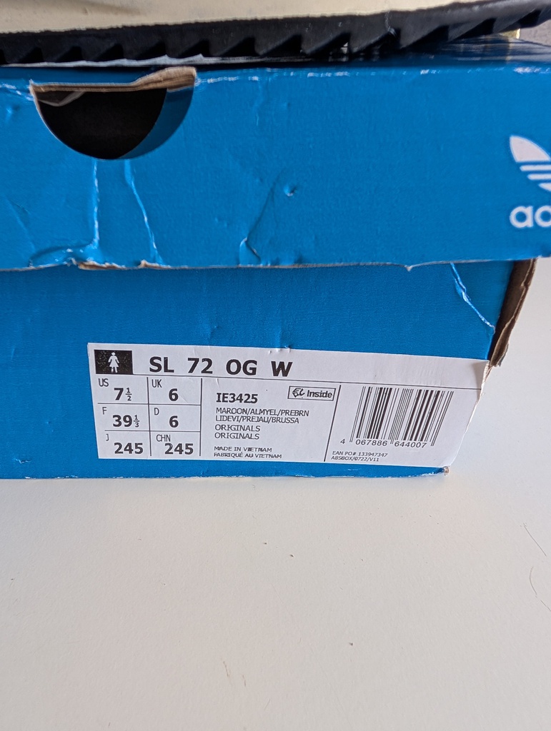 Zapatillas Casual Adidas SL 72 OG W Talla 39
