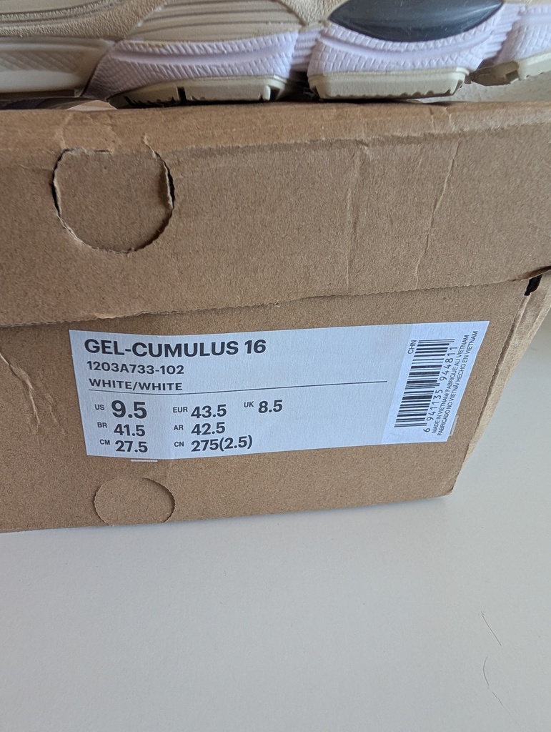 Zapatillas Running Asics Gel-Cumulus 16 Talla 42,5
