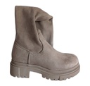 Botas Largas Lovely Skull Kids Beige Talla 28