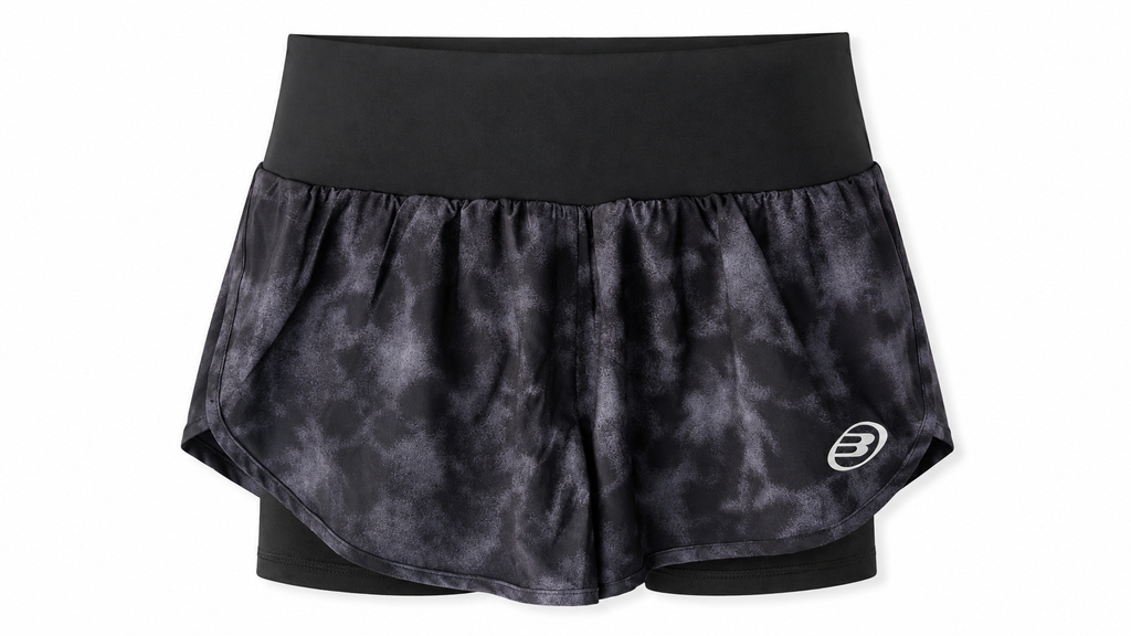 Falda-Pantalón Bullpadel Elote Negro Talla S