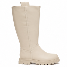 [RF00060] Bota alta Little Lolita Beige · Talla 36